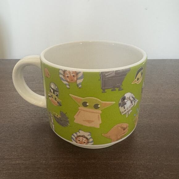 Star Wars Mandalorian Grogu Coffee Mug Tea Cup Baby Yoda R2D2 Lucas Film Sci Fi - Picture 14 of 16